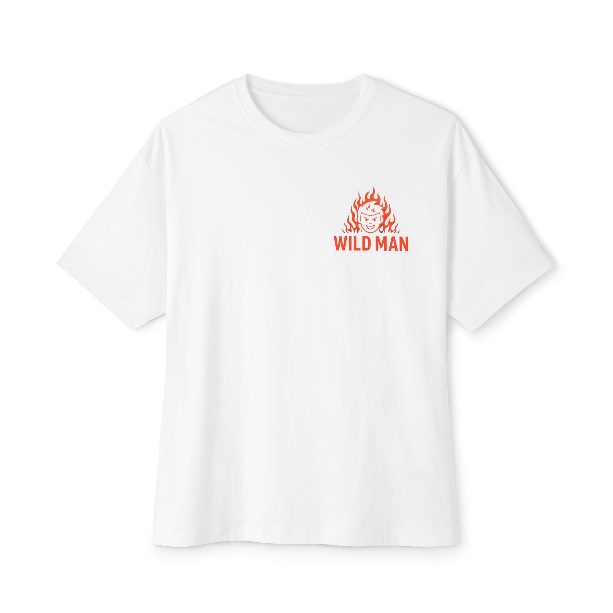 Wild Man Unisex Oversized Boxy Tee