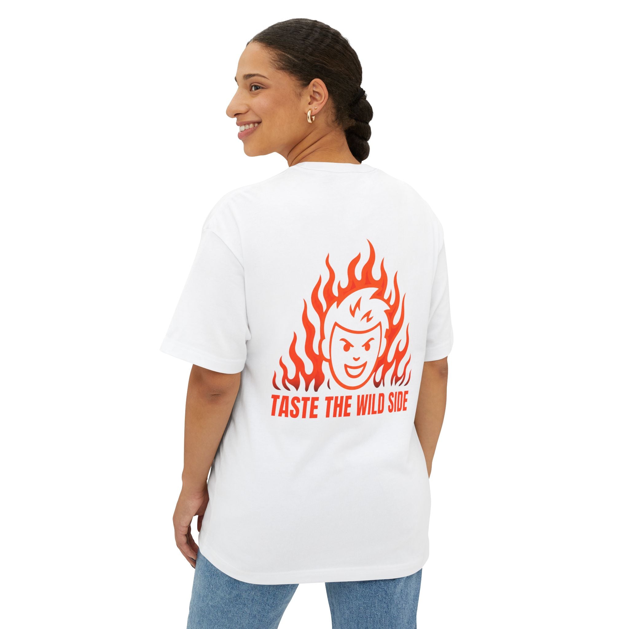 Wild Man Unisex Oversized Boxy Tee